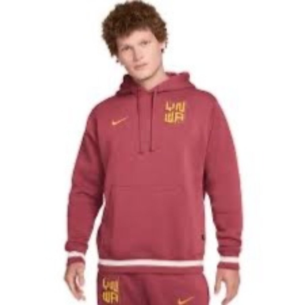 NWOT Nike Liverpool FC Mens Club Pullover Hoodie W36924-CDY SZ Med